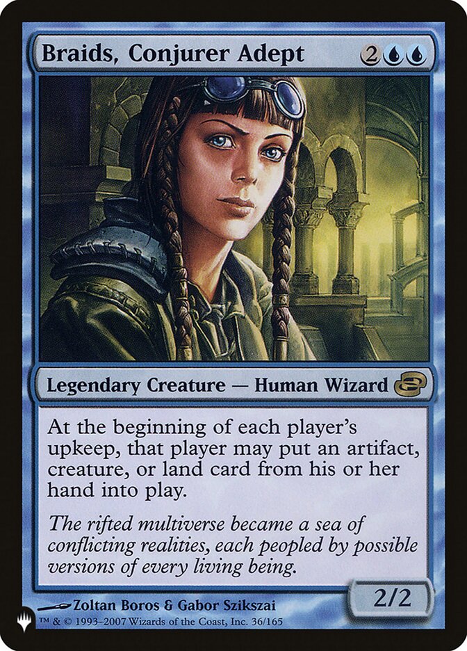 Braids, Conjurer Adept [The List] | Chromatic Games