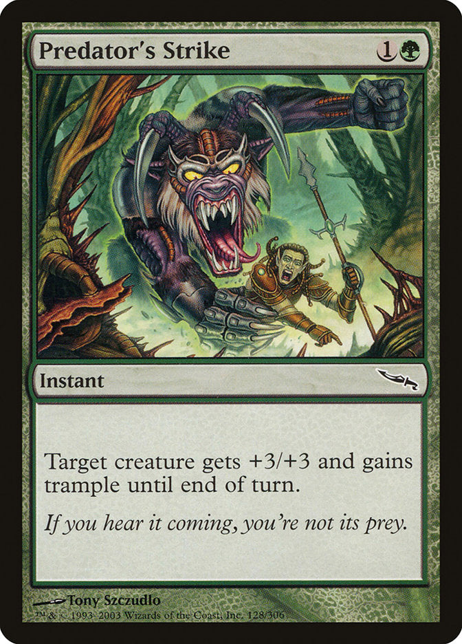Predator's Strike 128/306 (Mirrodin)  | Chromatic Games