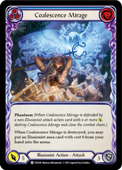 Coalescence Mirage (Blue) [EVR146] (Everfest)  1st Edition Rainbow Foil | Chromatic Games