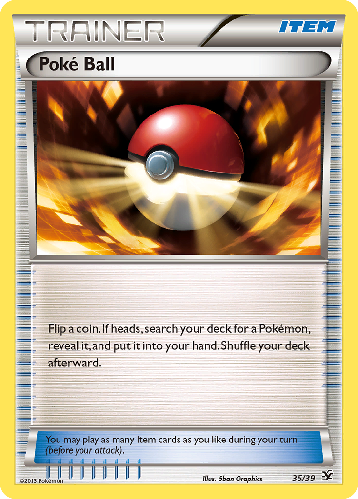 Poke Ball (35/39) [XY: Kalos Starter Set] | Chromatic Games