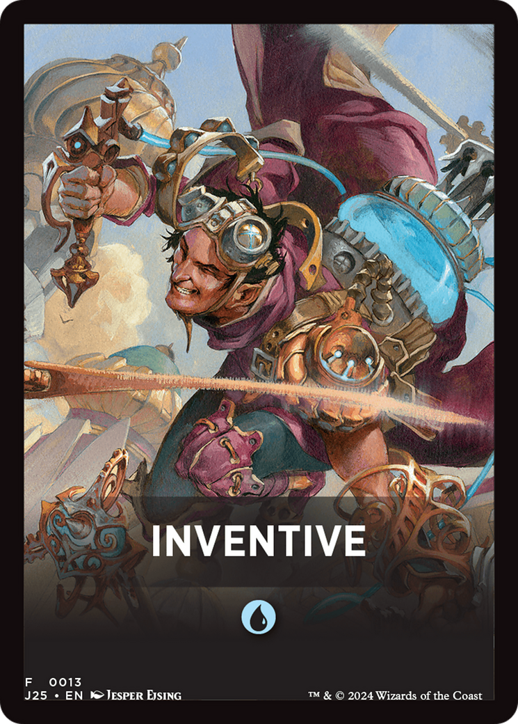 Inventive Theme Card [Foundations Jumpstart Front Cards] | Chromatic Games