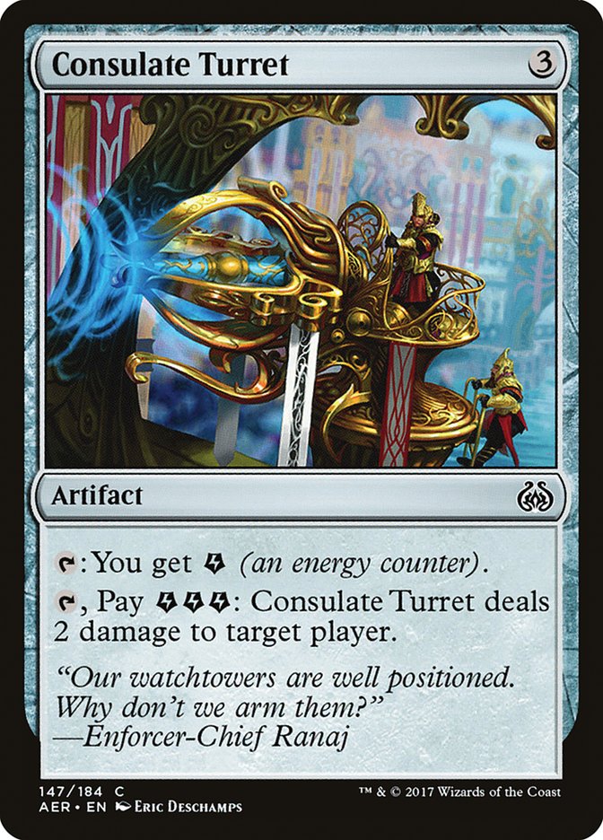 Consulate Turret 147/184 (Aether Revolt)  | Chromatic Games