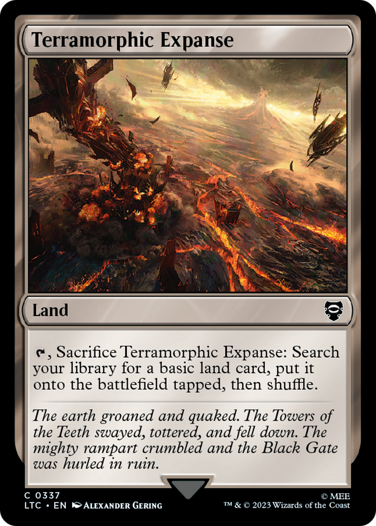 Terramorphic Expanse [The Lord of the Rings: Tales of Middle-Earth Commander] | Chromatic Games