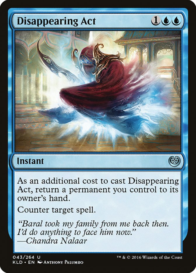 Disappearing Act 43/264 (Kaladesh)  | Chromatic Games