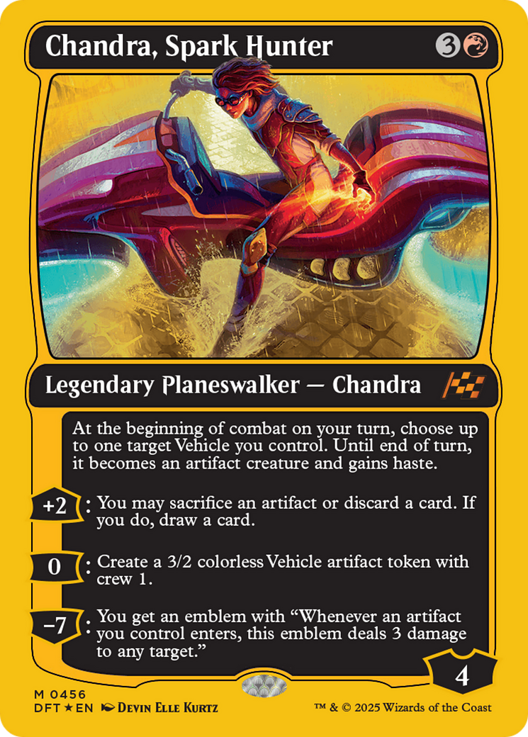 Chandra, Spark Hunter (First-Place Foil) [Aetherdrift] | Chromatic Games