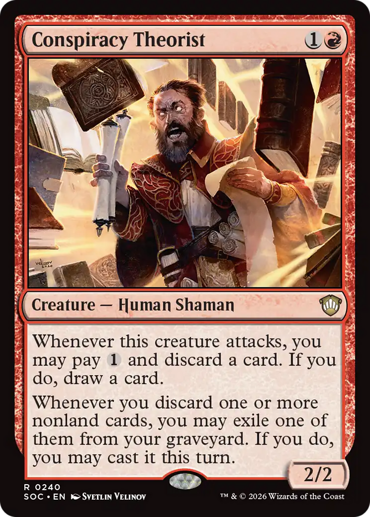 Conspiracy Theorist [Secrets of Strixhaven Commander] | Chromatic Games