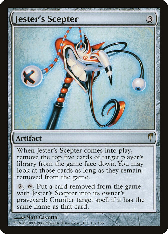 Jester's Scepter 137/155 (Coldsnap)  | Chromatic Games