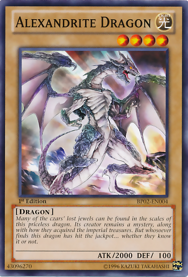 Alexandrite Dragon [BP02-EN004] Mosaic Rare | Chromatic Games