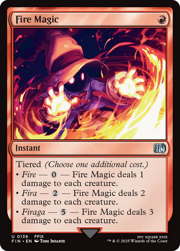 Fire Magic [FINAL FANTASY] | Chromatic Games