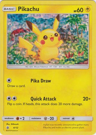 Pikachu (4/12) [McDonald's Promos: 2018 Collection] | Chromatic Games