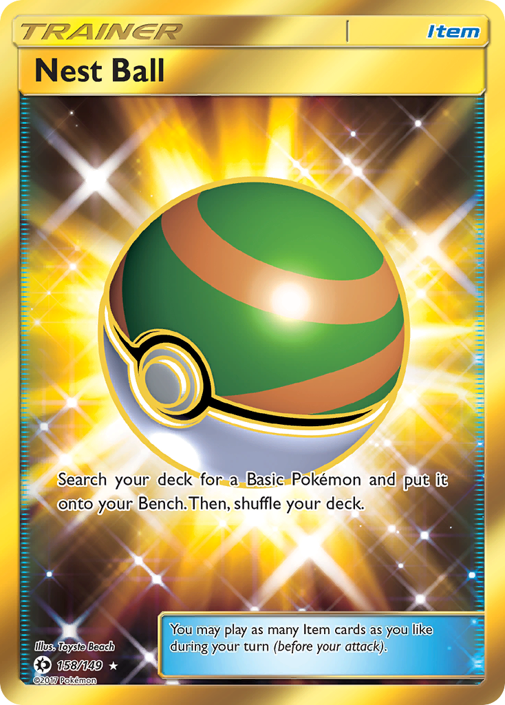 Nest Ball (158/149) [Sun & Moon: Base Set] | Chromatic Games