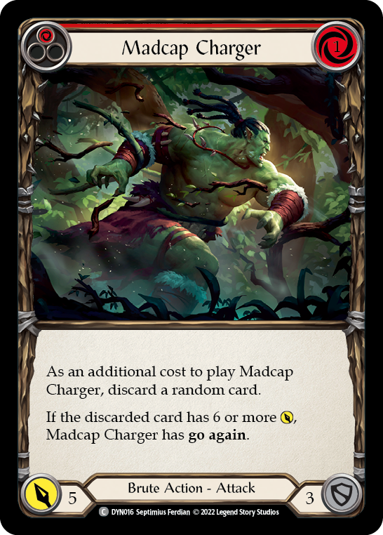 Madcap Charger (Red) [DYN016] (Dynasty) | Chromatic Games