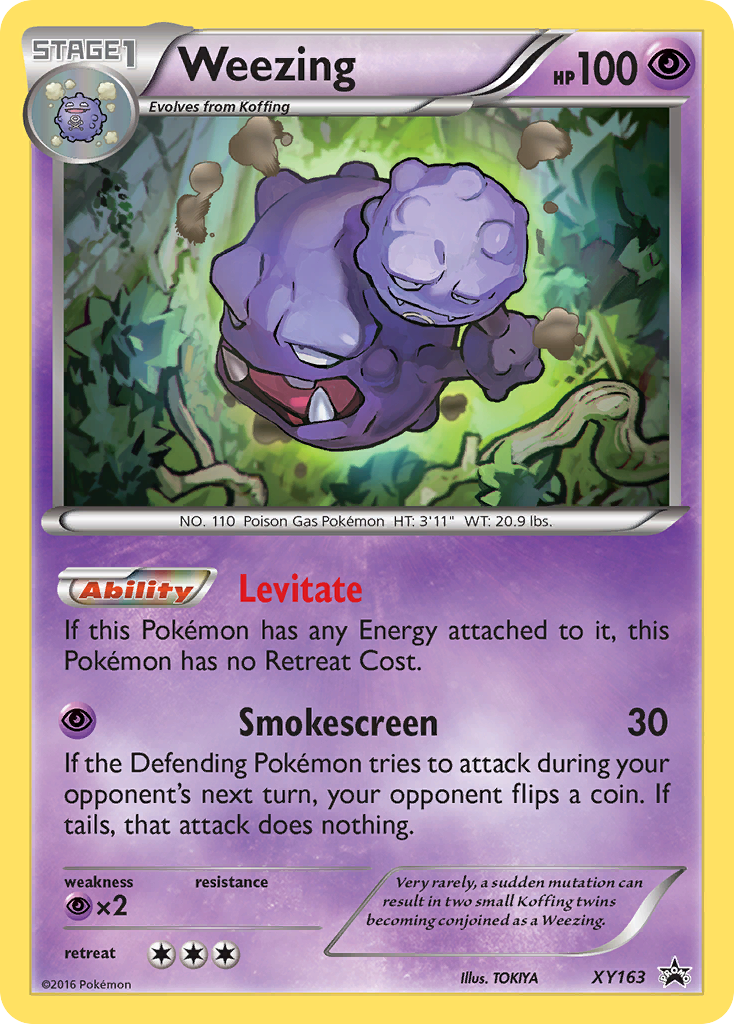 Weezing (XY163) [XY: Black Star Promos] | Chromatic Games