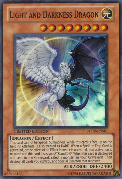 Light and Darkness Dragon [STOR-ENSE1] Super Rare | Chromatic Games