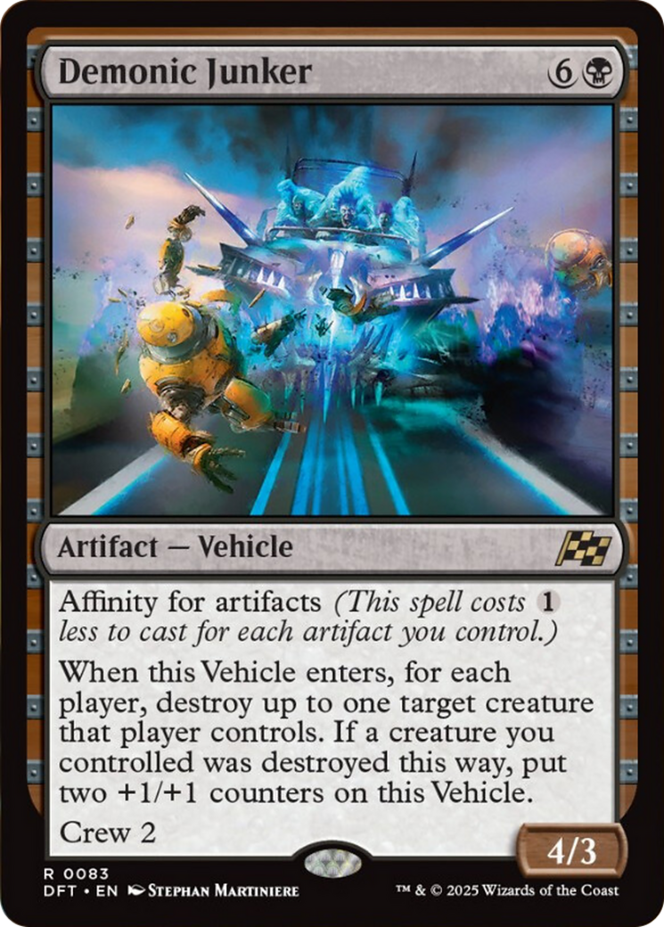 Demonic Junker [Aetherdrift] | Chromatic Games