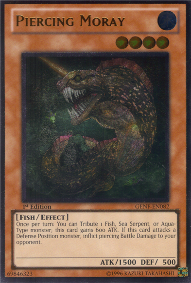 Piercing Moray [GENF-EN082] Ultimate Rare | Chromatic Games