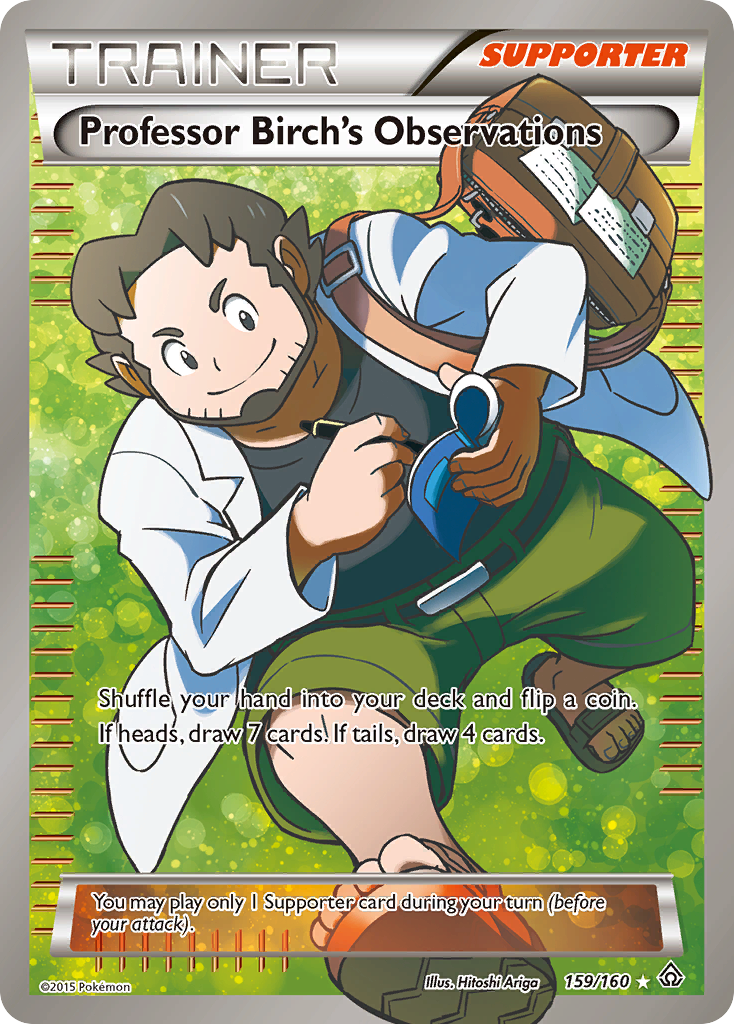 Professor Birch's Observations (159/160) [XY: Primal Clash] | Chromatic Games