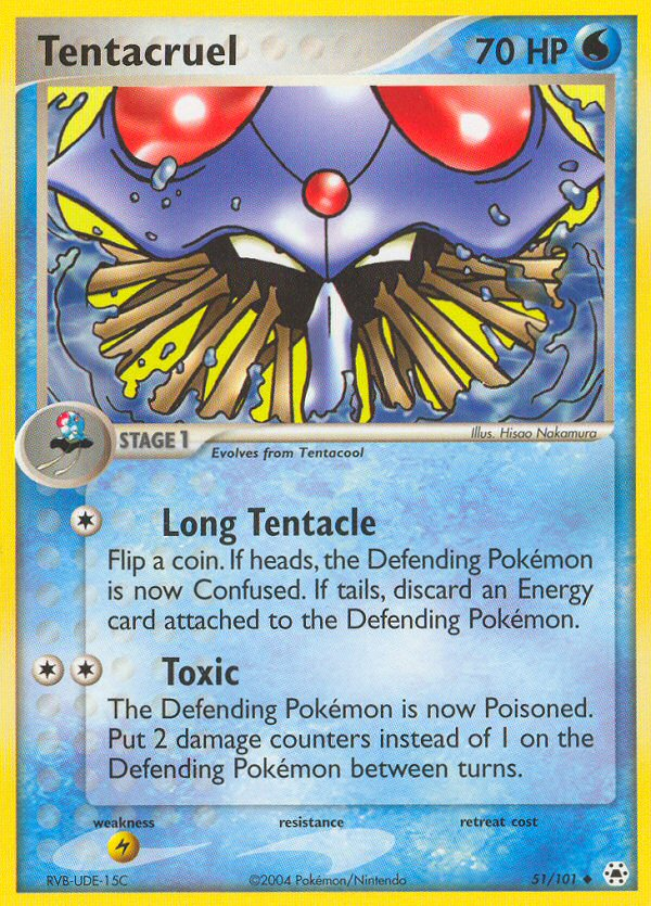 Tentacruel (51/101) [EX: Hidden Legends] | Chromatic Games