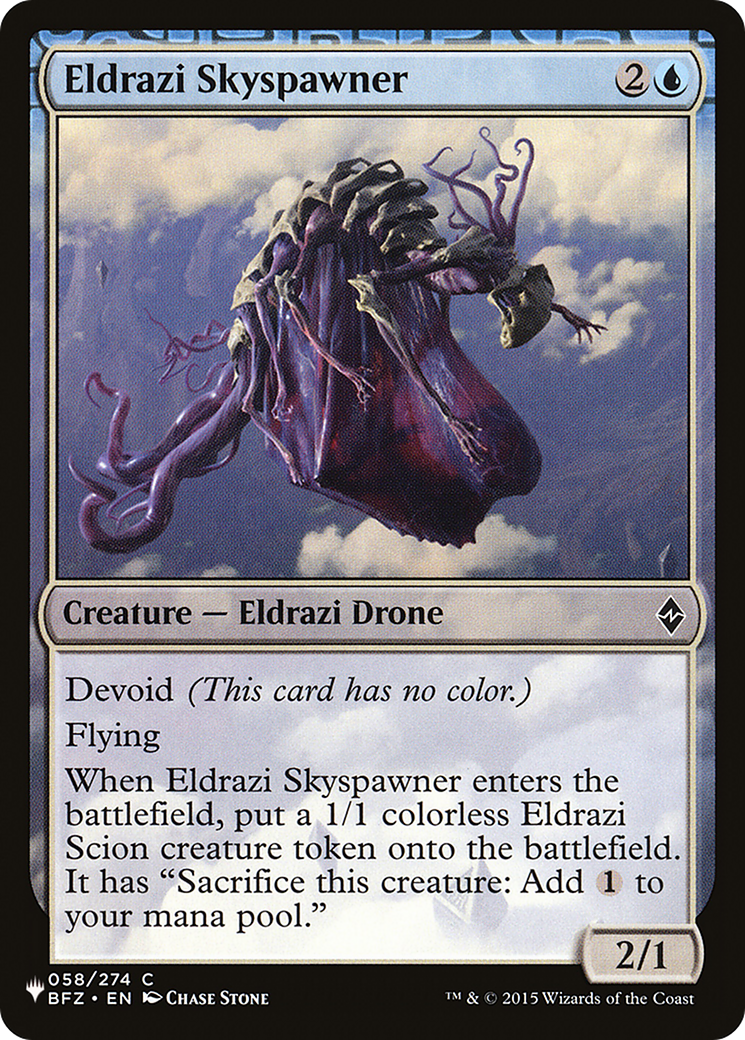 Eldrazi Skyspawner [The List Reprints] | Chromatic Games