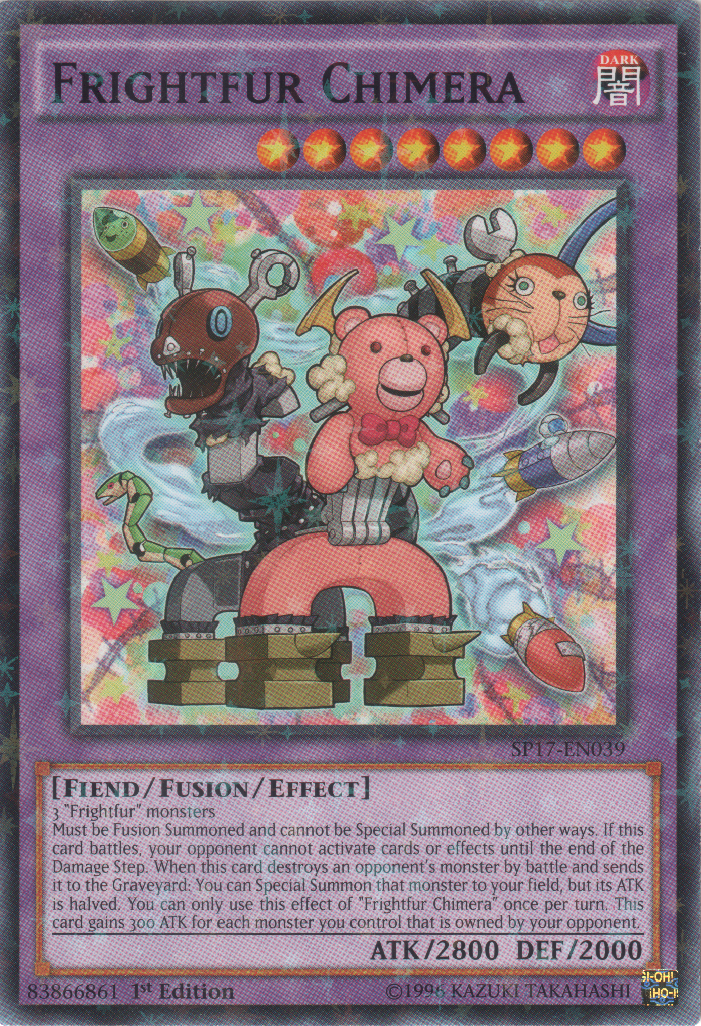 Frightfur Chimera [SP17-EN039] Starfoil Rare | Chromatic Games
