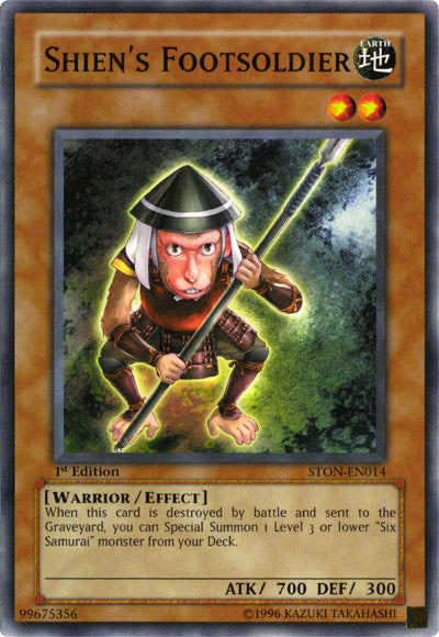 Shien's Footsoldier [STON-EN014] Common | Chromatic Games