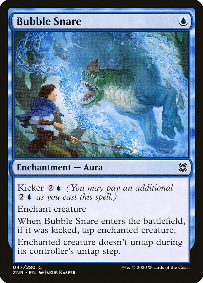 Bubble Snare 47/280 (Zendikar Rising)  - Foil | Chromatic Games