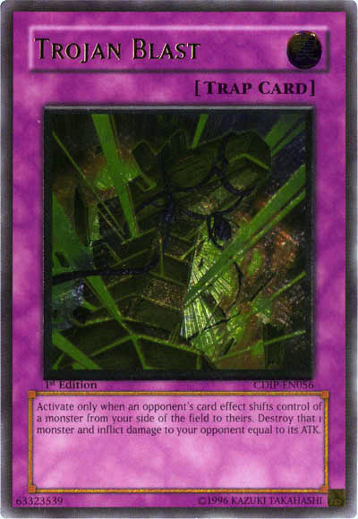 Trojan Blast [CDIP-EN056] Ultimate Rare | Chromatic Games