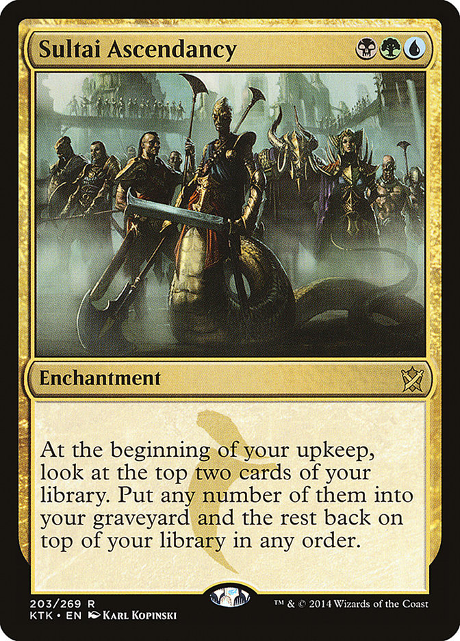 Sultai Ascendancy 203/269 (Khans of Tarkir)  | Chromatic Games
