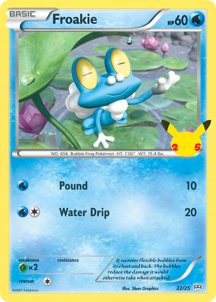 Froakie (22/25) [McDonald's 25th Anniversary] | Chromatic Games