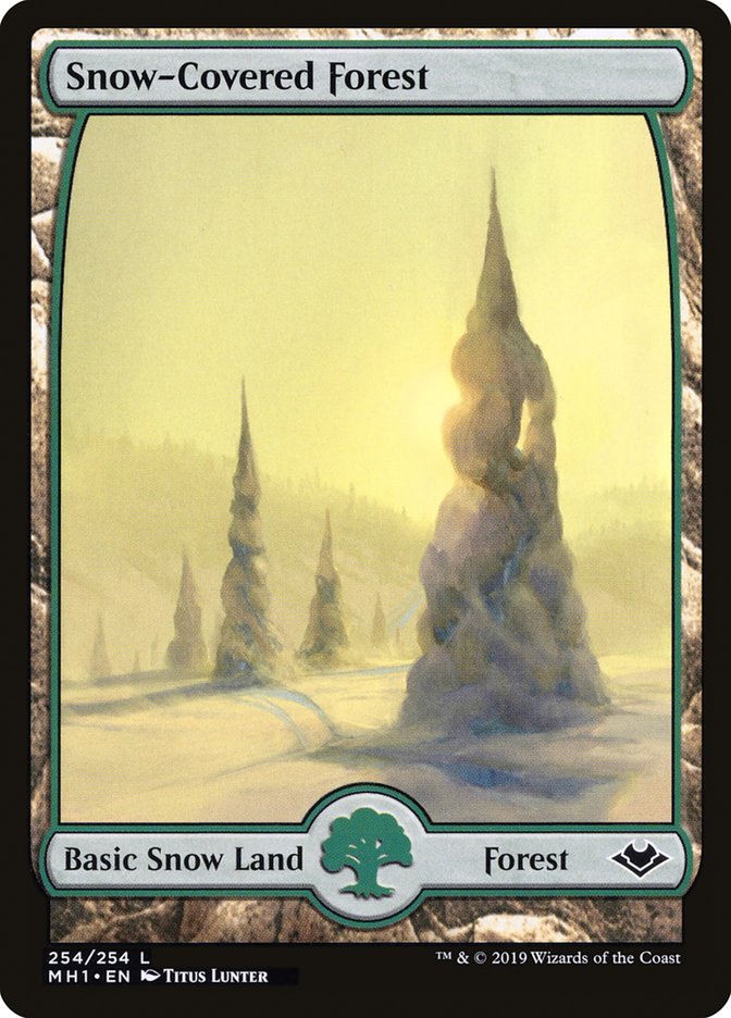 Snow-Covered Forest [Modern Horizons] | Chromatic Games