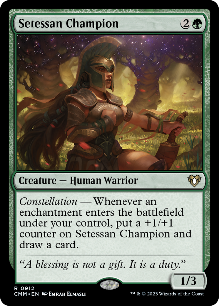 Setessan Champion [Commander Masters] | Chromatic Games