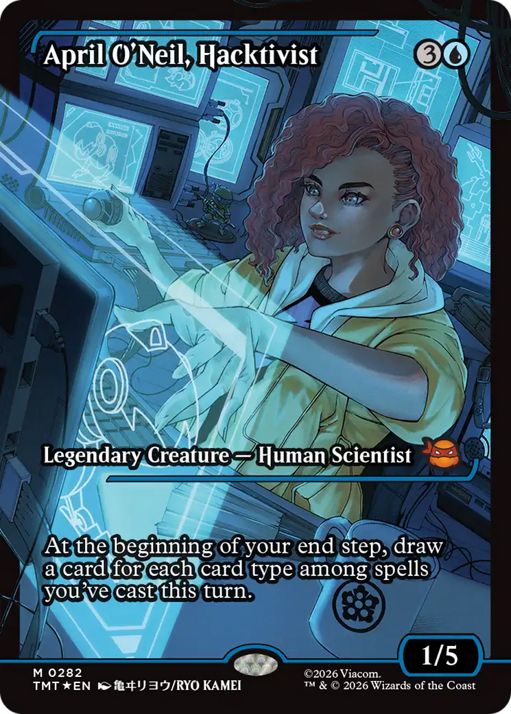 April O'Neil, Hacktivist (0282) (Showcase) [Teenage Mutant Ninja Turtles] | Chromatic Games