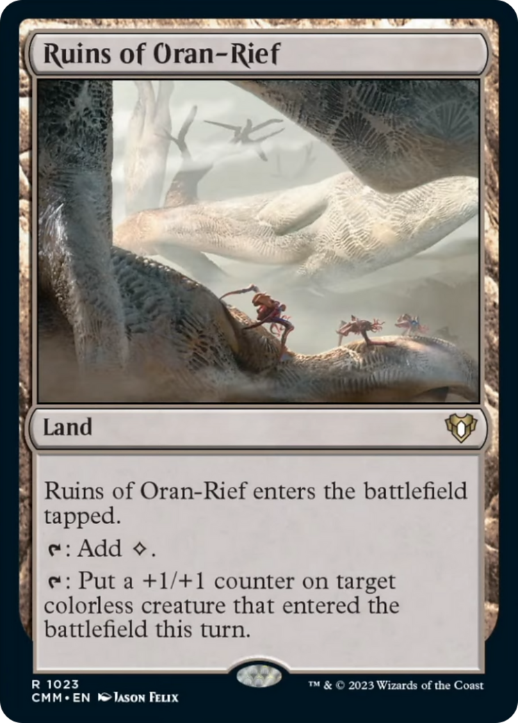 Ruins of Oran-Rief [Commander Masters] | Chromatic Games