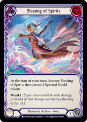 Blessing of Spirits (Yellow) [DYN219] (Dynasty)  Rainbow Foil | Chromatic Games