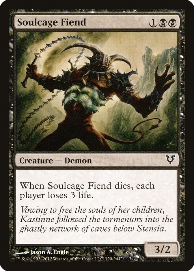 Soulcage Fiend 120/244 (Avacyn Restored)  | Chromatic Games