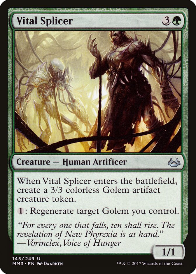 Vital Splicer 145/249 (Modern Masters 2017)  - Foil | Chromatic Games