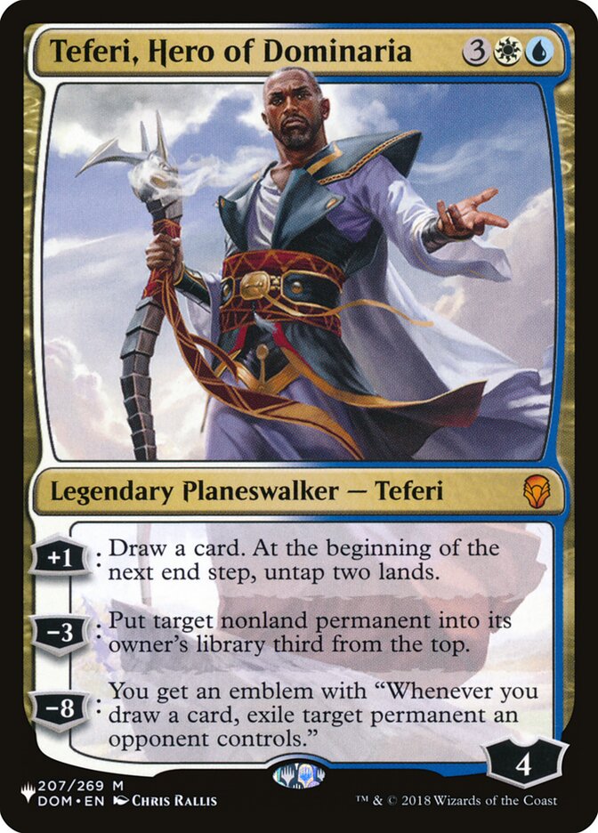 Teferi, Hero of Dominaria [The List] | Chromatic Games