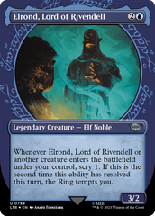 Elrond, Lord of Rivendell (Showcase) (Surge Foil) [The Lord of the Rings: Tales of Middle-Earth] | Chromatic Games