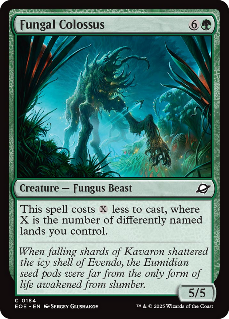 Fungal Colossus [Edge of Eternities] | Chromatic Games