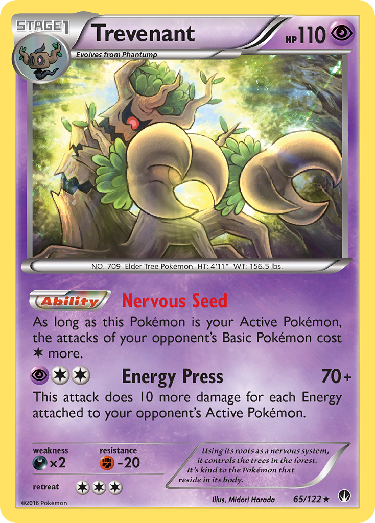 Trevenant (65/122) [XY: BREAKpoint] | Chromatic Games