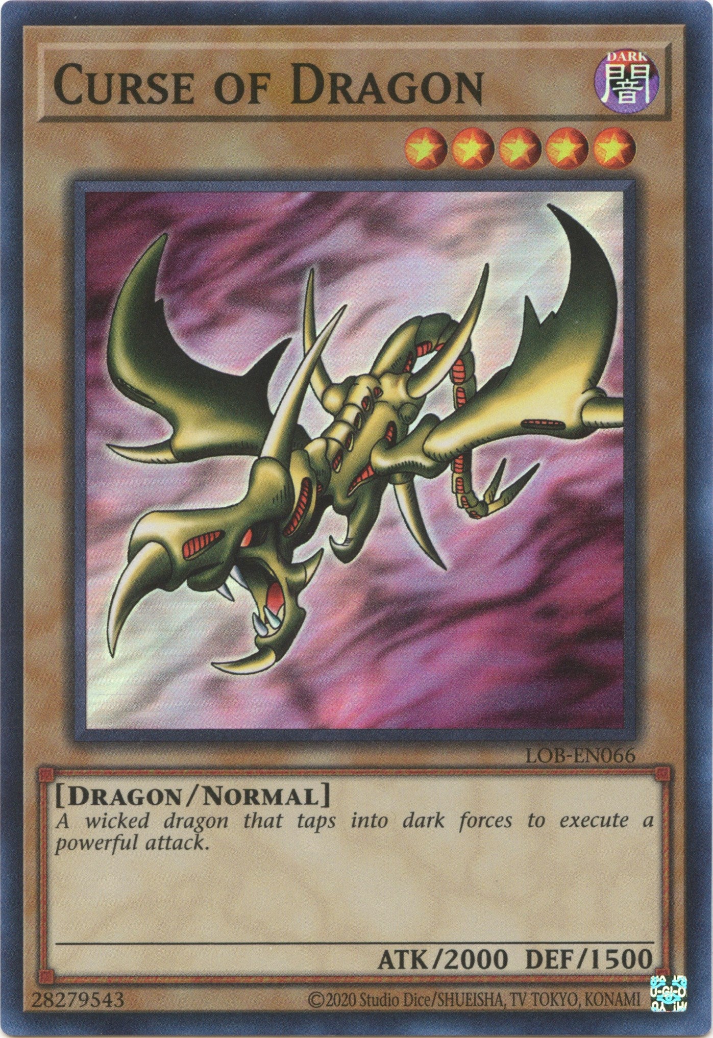 Curse of Dragon (25th Anniversary) [LOB-EN066] Super Rare | Chromatic Games