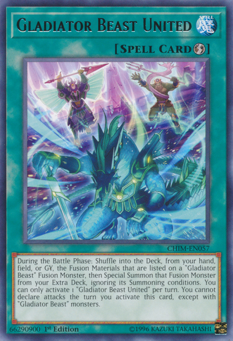 Gladiator Beast United [CHIM-EN057] Rare | Chromatic Games