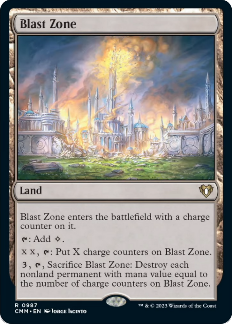 Blast Zone [Commander Masters] | Chromatic Games