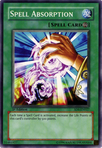 Spell Absorption [SD6-EN027] Common | Chromatic Games