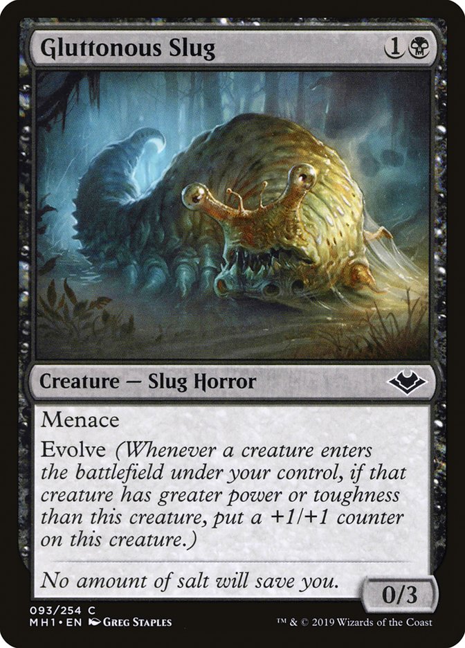 Gluttonous Slug [Modern Horizons] | Chromatic Games