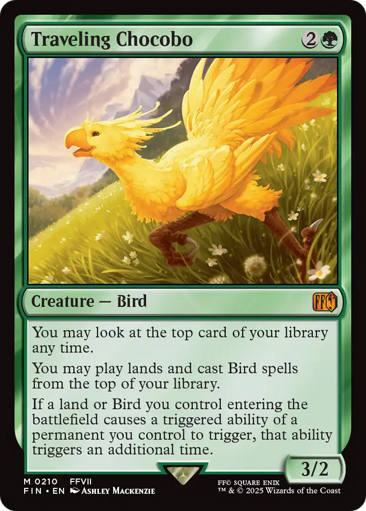 Traveling Chocobo [FINAL FANTASY] | Chromatic Games