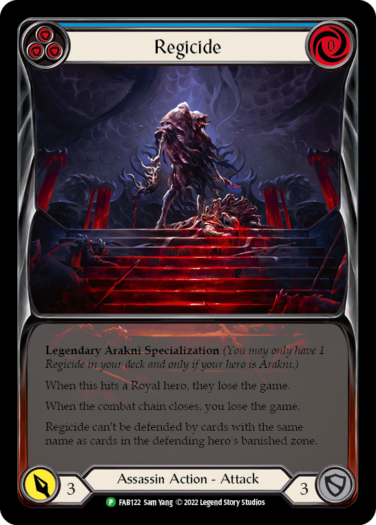 Regicide [FAB122] (Promo)  Rainbow Foil | Chromatic Games
