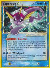 Vaporeon Star (102/108) [EX: Power Keepers] | Chromatic Games