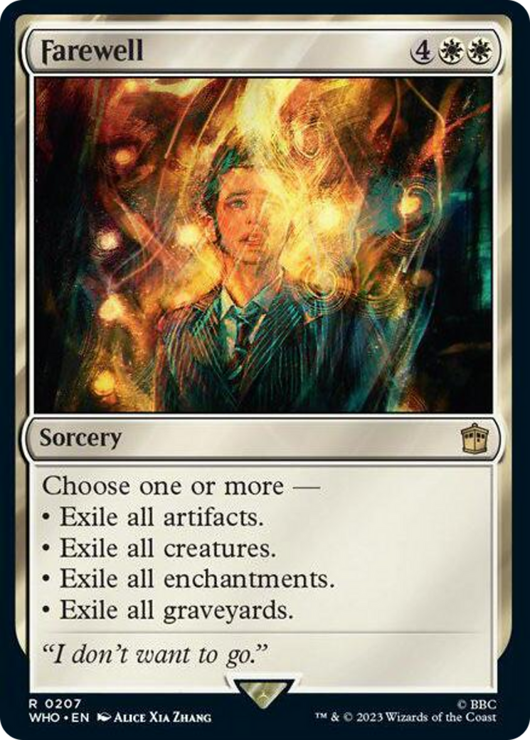 Farewell [Doctor Who] | Chromatic Games