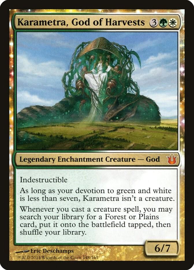 Karametra, God of Harvests 148/165 (Born of the Gods)  | Chromatic Games